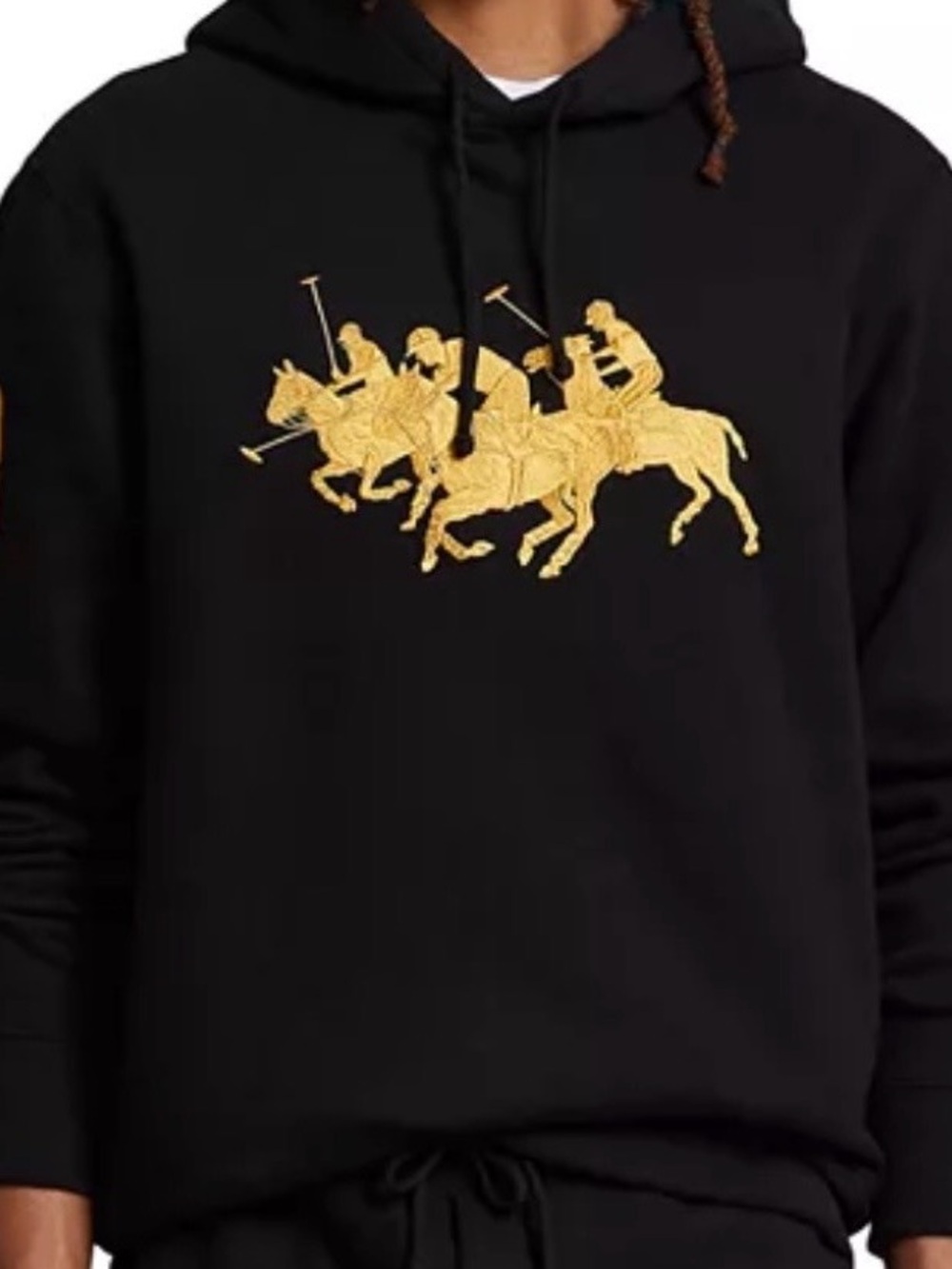 Polo Ralph Lauren
Triple Pony Fleece Hoodie. Size M.